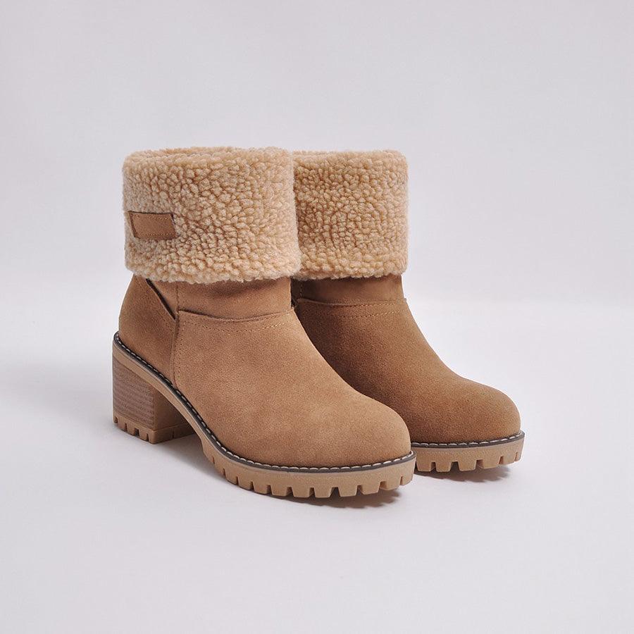 Bota Midsnow Material Premium Forrada em Lã - Bellaluv