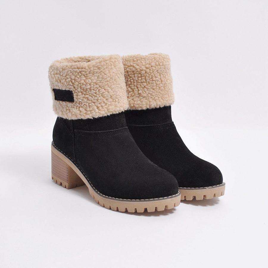 Bota Midsnow Material Premium Forrada em Lã - Bellaluv