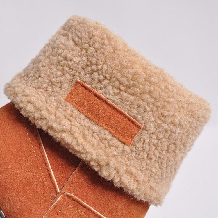 Bota Midsnow Material Premium Forrada em Lã - Bellaluv