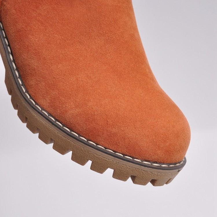 Bota Midsnow Material Premium Forrada em Lã - Bellaluv