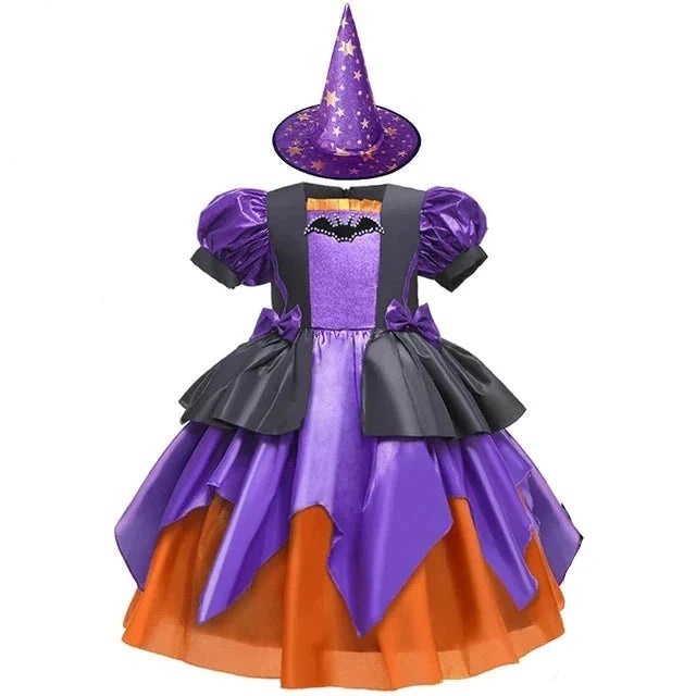 Vestido Bruxa Abracadabra Halloween