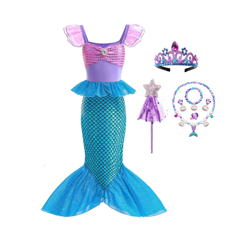 Fantasia Infantil Ariel Onda Magicas