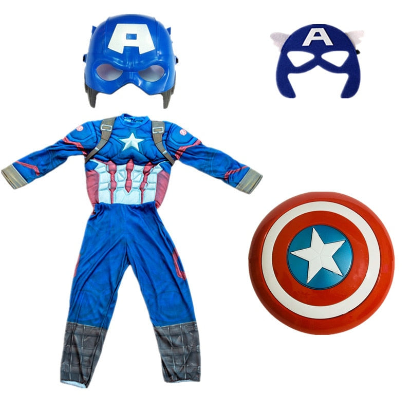 Fantasia Capitão America com Escudo