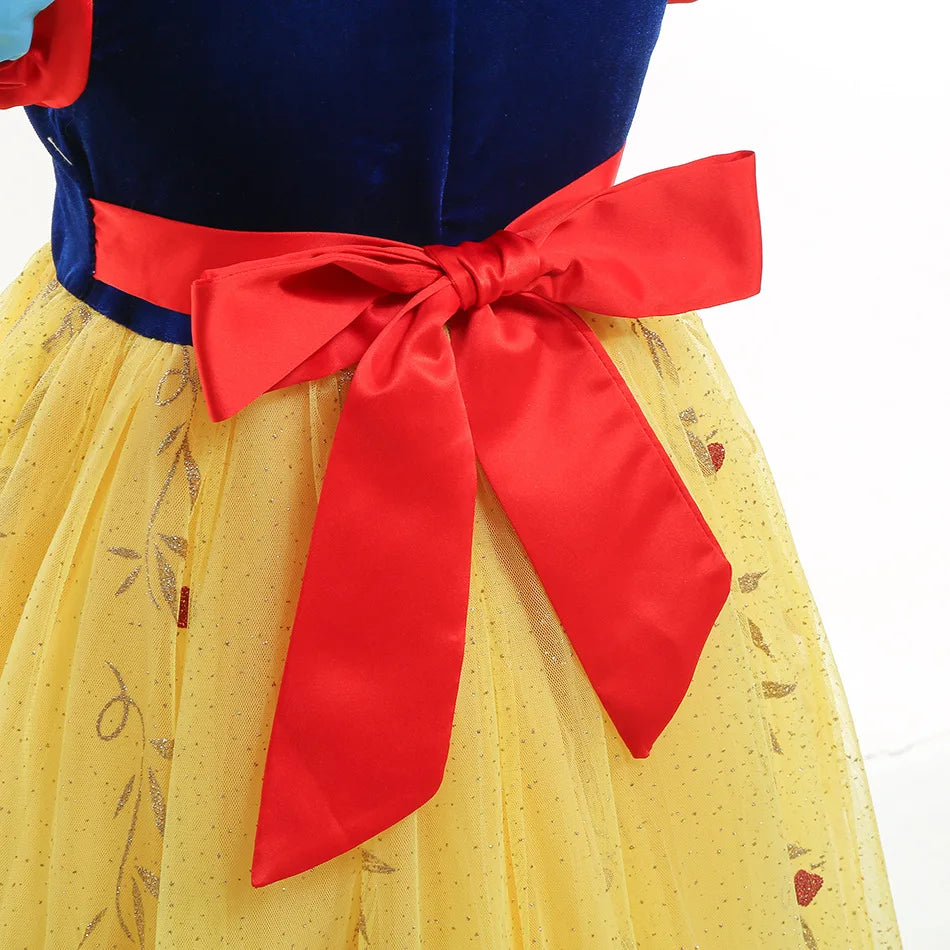 Vestido Branca de Neve Deluxo