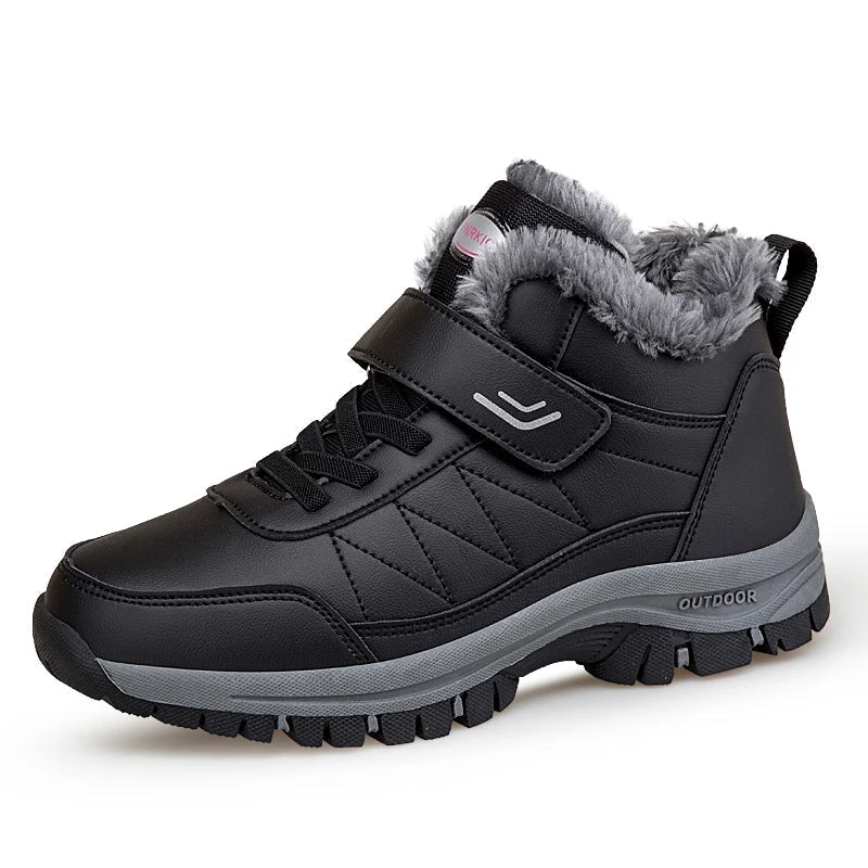Bota Unissex Para Inverno Impermeável com Forro Peludo (Promoção de Inverno 2025)