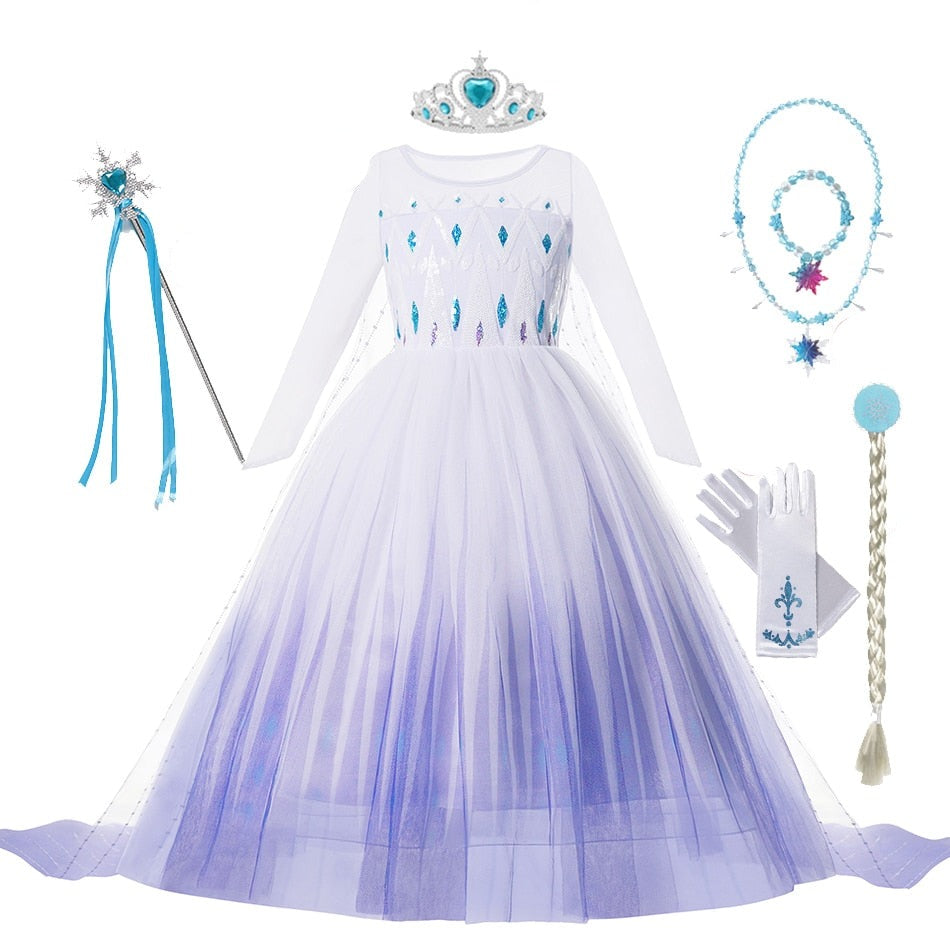 Fantasia Elsa Frozen Majestade