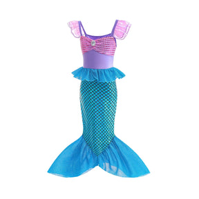 Vestido Ariel Baile das Sereias