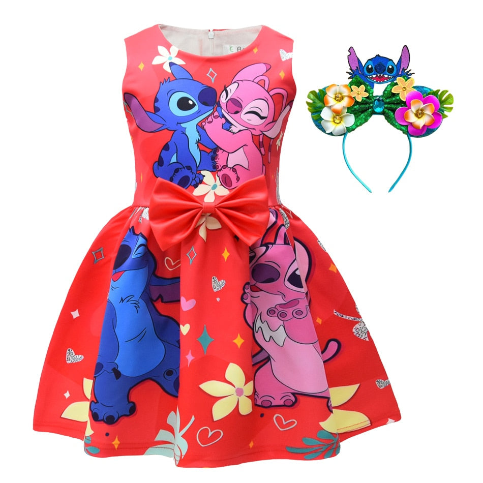 Vestido Stitch - Lilo & Stitch