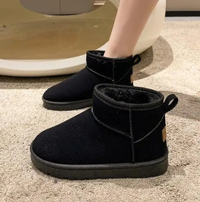 Bota Feminina Curta Acolchoada Plataforma Confortável - (Promoção de Inverno 2025)