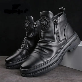Bota Masculina Para Inverno Impermeável Antiderrapante (Promoção de Inverno 2025)