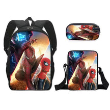 Kit Escolar Homem Aranha: Mochila, Lancheira e Estojo