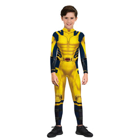 Fantasia Wolverine Infantil - Pronta Entrega