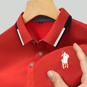 Camisa Masculina Polo Casual Simples Manga Curta - Lojas Bellaluv