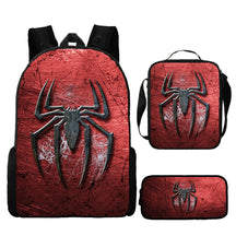 Kit Escolar Homem Aranha: Mochila, Lancheira e Estojo