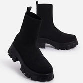 Bota Feminina com Plataforma Cano Curto (Promoção de Inverno 2025)
