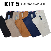 Kit 5 Calças Ralph Lauren Cores Mistas - Lojas Bellaluv