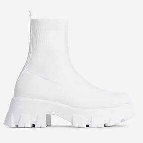 Bota Feminina com Plataforma Cano Curto (Promoção de Inverno 2025)