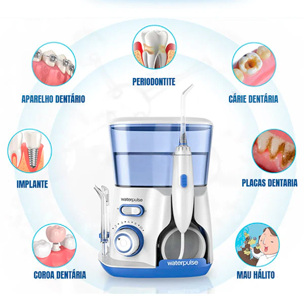 Waterpik Waterpulse - Irrigador Dental - Lojas Bellaluv