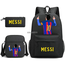 Kit Escolar do M10 Com 3 Peças - Mochila, Bolsa de Ombro e Estojo