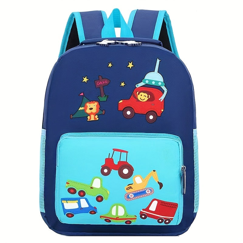 Mochila Escolar Infantil de Nylon para Crianças de 3 a 6 Anos