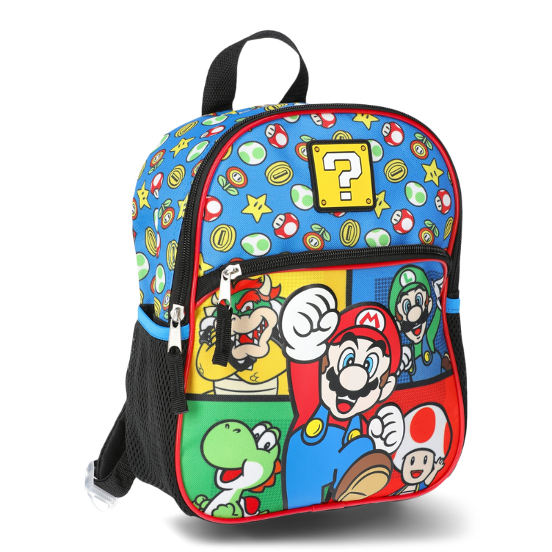 Mochila Escolar Infantil Super Mario