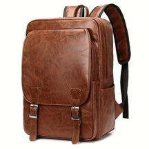 Mochila Masculina de Couro para Laptop