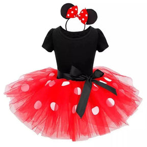 Vestido Minnie - Fantasia Infantil - Disney