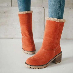 Bota Midsnow Material Premium Forrada em Lã - Bellaluv